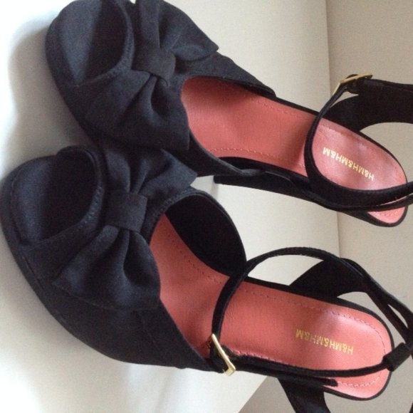 H&M black ankle strap heels - Picture 4 of 4